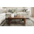 Waynesville Henrico Modern 44"W Simple Assembly Rounded Edges Square Coffee Table With Oak Veneer-1855272170