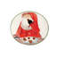 Old St. Nick Handmade Earthenware Appetizer Plate