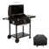 Royal Gourmet 24" Crop Barrel Charcoal Grill with Side Shelf and Cover