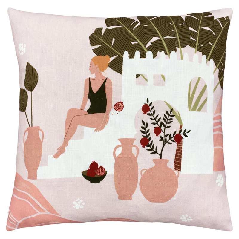 Square Throw Cushion, Polyester