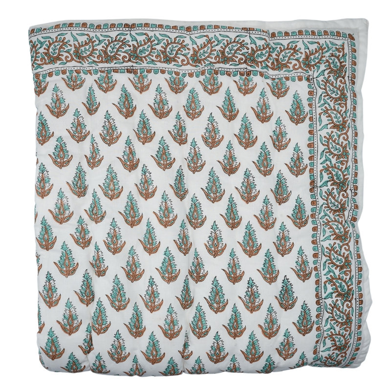 Courtepointe Fabhibine Vintage, Lit simple