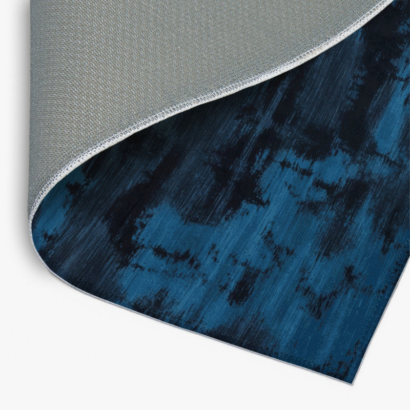 Tapis gris abstrait intérieur et extérieur, Rectangle 4pi x 6 pi