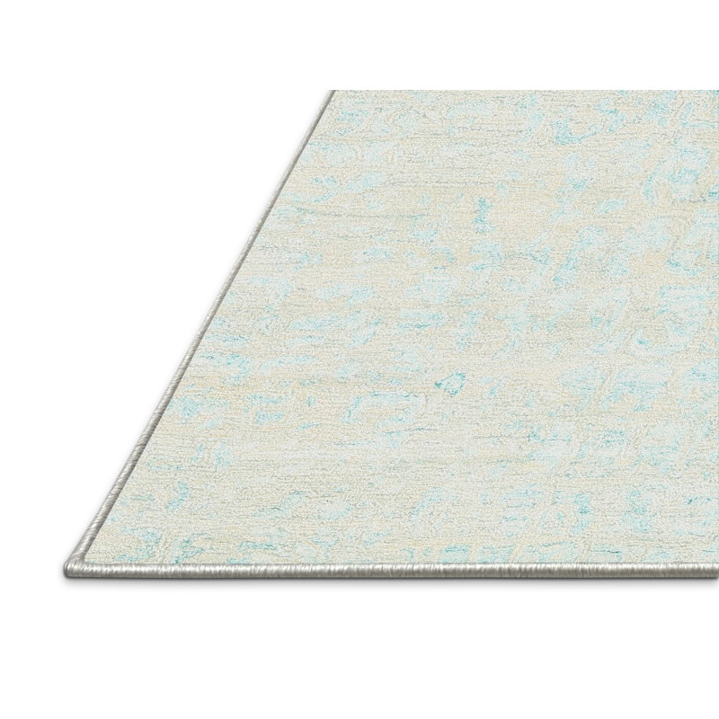 Surface beige contemporaine tapis, Rectangle 5 pi x 7 pi