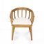 Fauteuil d'extérieur en bois d'acacia