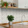 8'' W x 8'' L Vinyl Peel and Stick Mosaic Tile