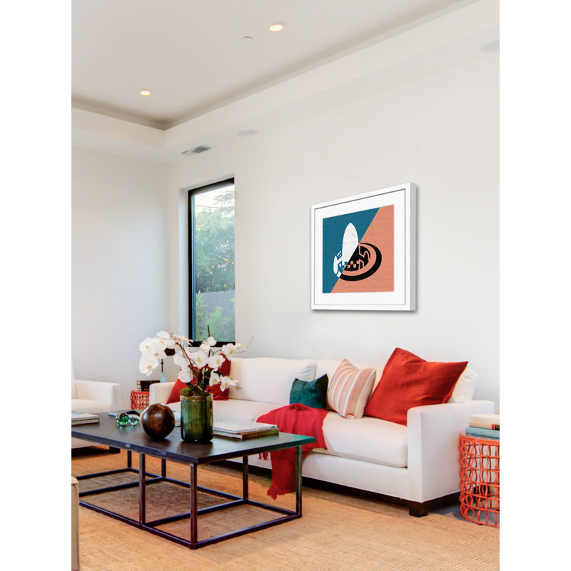 Hidden Ship - Print on Canvas, 41cm H x 41cm W x 3.81cm D