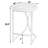 Peniste Faux Leather and Iron Backless Stool with Footrest-1831707005-1788251766-1794698569