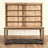 Reclaimed Wood and Metal Two-Piece Hutch