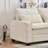 Sectional Cloud Deep Seat Couch Chenille L Shaped Sectional Sofa for Living Room 4-Seats with Movable Ottoman-1574319368
