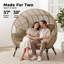 Fauteuil en osier 2 pièces Damarie-1026613423