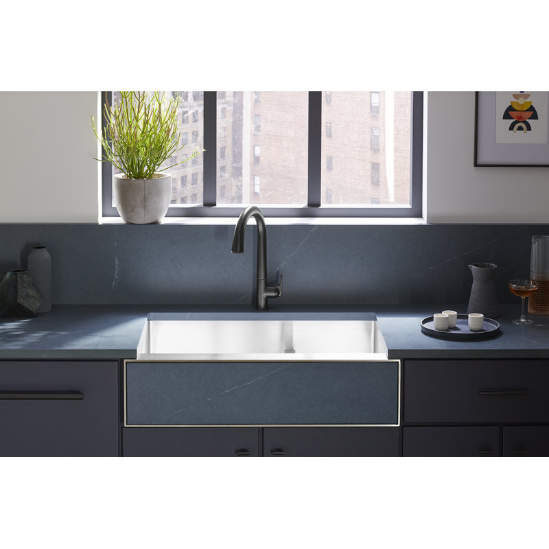 Sensate Kitchen Faucet with Konnect, Matte Black