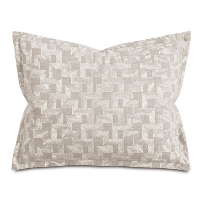 Benson Jacquard Geometric Sham