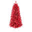 Arbre rouge artificiel 4,5 pi