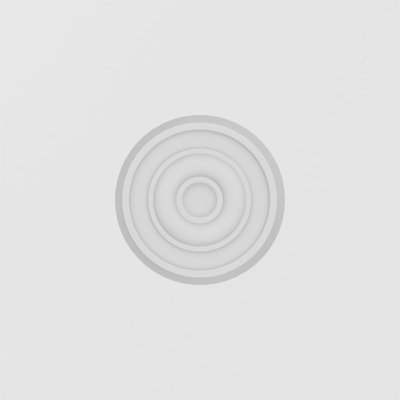 Standard Sedgwick Bullseye Rosette with Square Edge