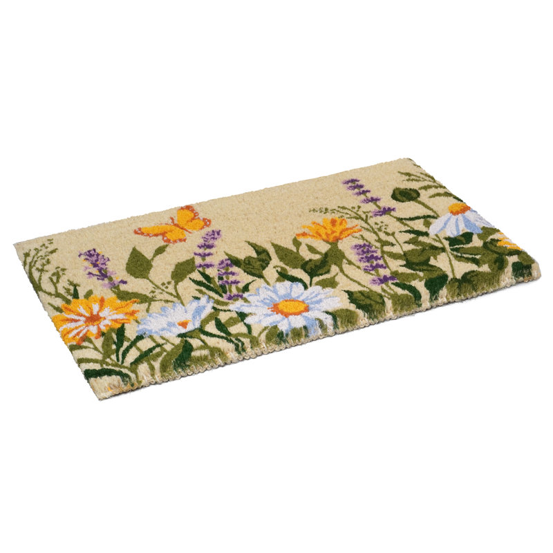 Butterfly Garden Doormat, 18" W x 30" L