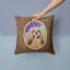 Coussin décoratif intérieur/extérieur lhasa apso