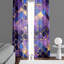 Paire de rideaux semi-transparents en polyester Ryzer-756695493