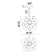 Element 8 - Light Dimmable Sputnik Sphere Chandelier