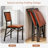 Ailse Upholstered Folding Dining Room Chairs Set Of 4, Faux Leather Parsons Dining Chairs, Kitchen Armless Side Chairs With Padded Seats-1547791768-1380187569