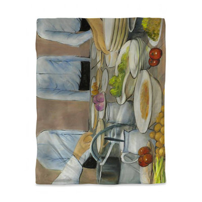 Cook Chefs at Work Duvet Cover | Food Kitchen Decor Bedding