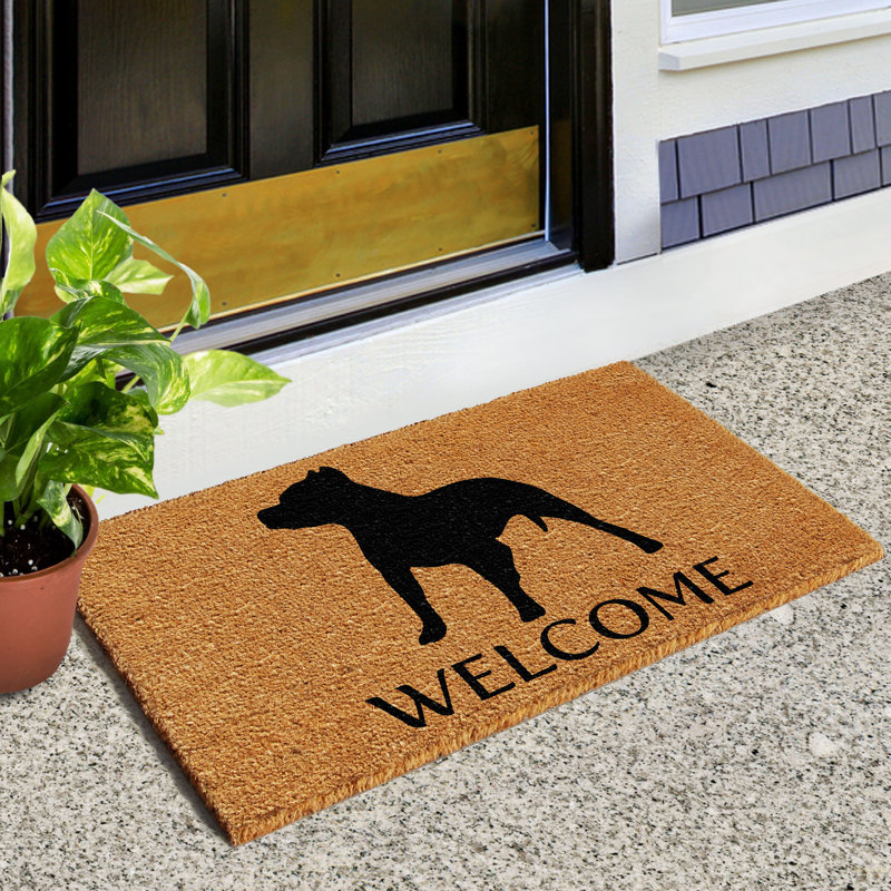 Tapis d'extérieur antidérapant Reimer Pit Bull, Rectangle 1 pi 4 po x 2 pi 4 po