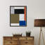 Composition encadrée sur papier par Theo Van Doesburg, reproduction-620235885-620235873