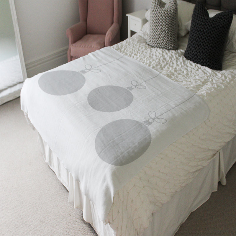 Fields Plain Weave / Muslin Throw Blanket