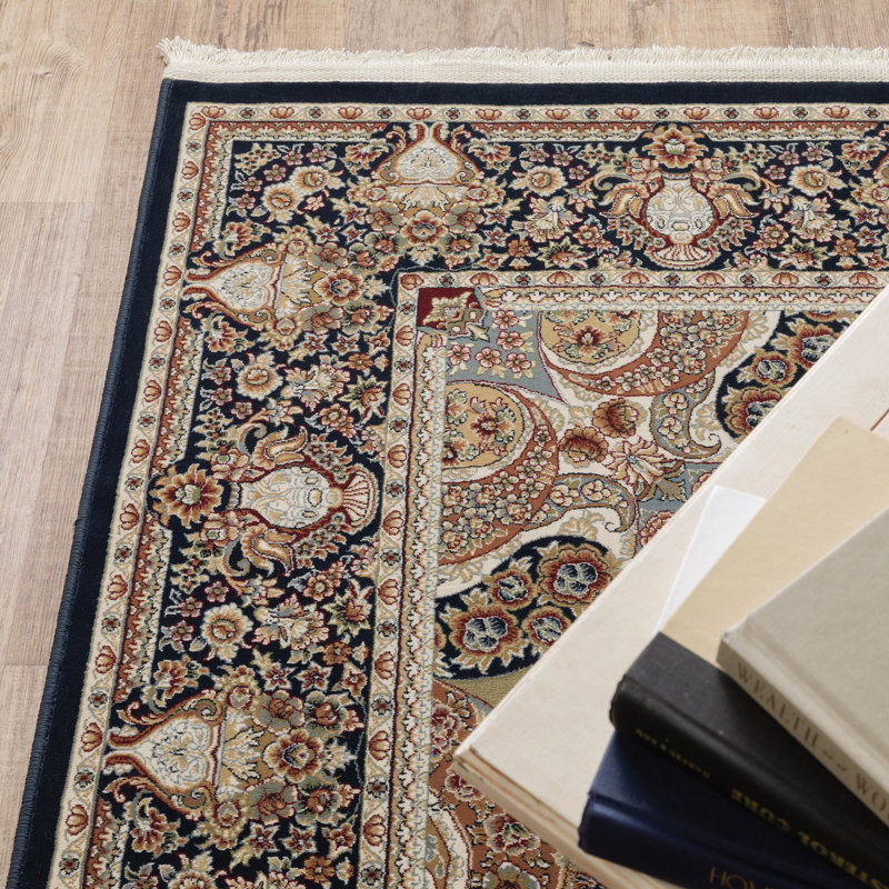 Oriental Indoor Rug, Rectangle 6'7" x 9'6"