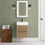 Ensemble de meuble-lavabo simple mural 18 po Beira-399346814-399346815
