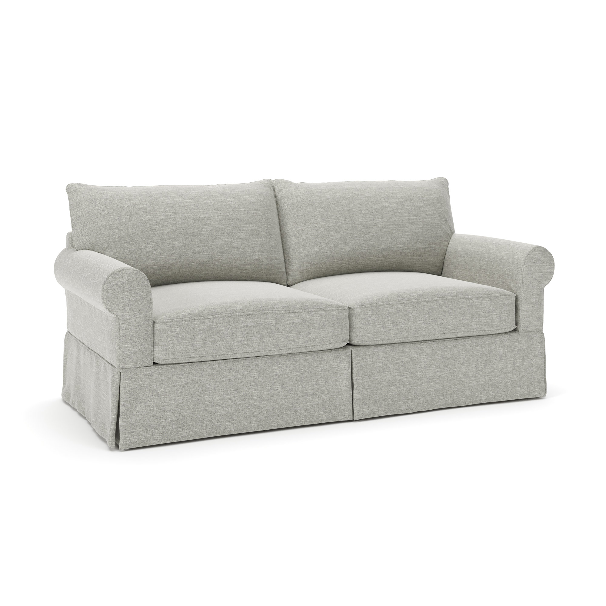 Amari 83'' Upholstered Sofa, Beat Ash Performance