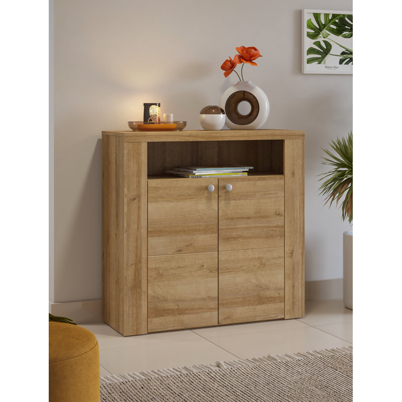Joppatowne 12 Pair Shoe Storage Cabinet, Brown