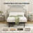 Boltz Zero Clearance Adjustable Bed Frame with Wireless Remote-1432120347