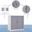 Armoire de rangement à piédestal, armoire de meuble-lavabo et armoire de salle de bain sous évier kleankin