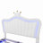 Mikhale Modern Velvet Platform Bed with Tufted Headboard and LED Lights-652577052-623864343