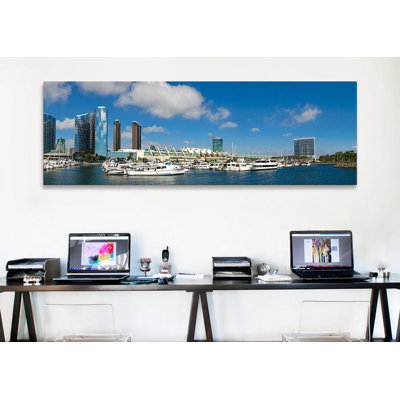 " Buildings In A City, San Diego Convention Center, San Diego, Marina District, San Diego County, California, USA " by Panoramic Images