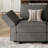 Upholstered Accent Armchair With Storage-879807867