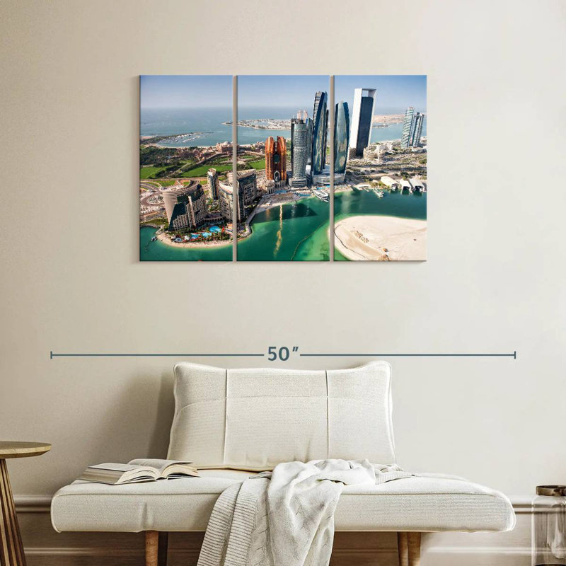 Abu Dhabi Structures, 24" H x 38" W