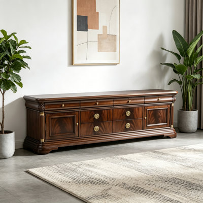 American Retro Light Luxury TV Cabinet