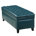 Faux Leather Teal