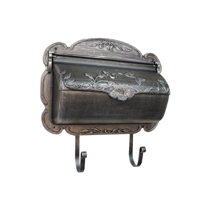 Boîte aux lettres murale colibri, Argent suédois