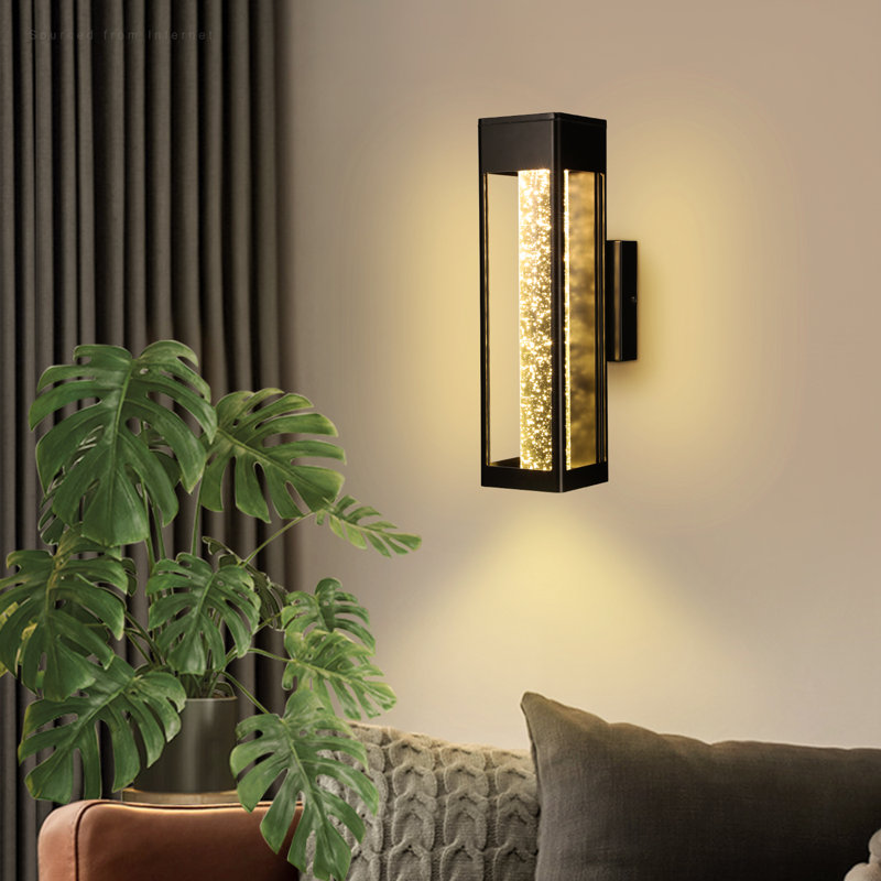 Plafonnier encastré noir à 1 lumière à DEL Angelis