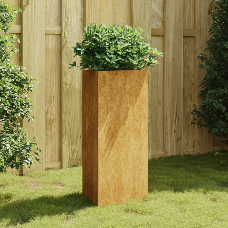 Reckers Metal Pot Planter, 75cm H x 40cm W x 34.5cm D