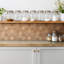 Aryahi 30 x 30 cm PVC Tile in Matte Brown
