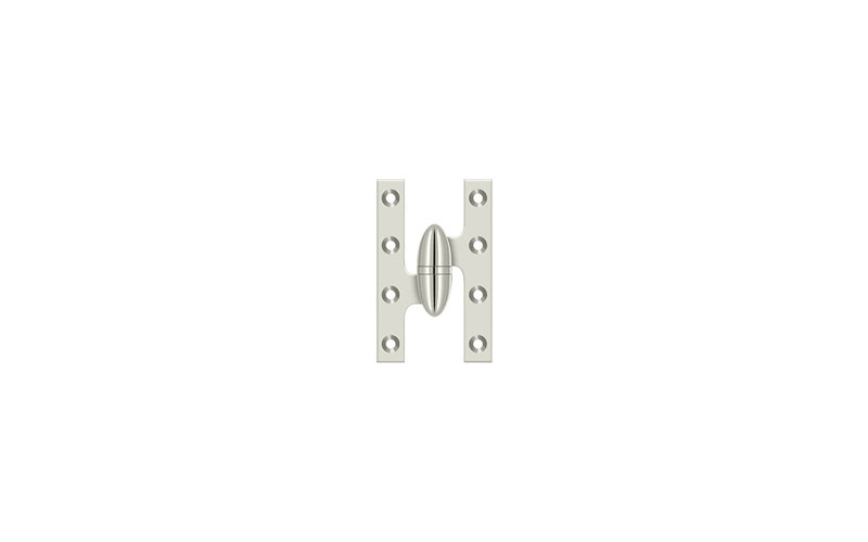 Hinge, Left Hand, Antique Brass
