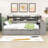 Wood Daybed with Two Storage Drawers and Shelves-765863668
