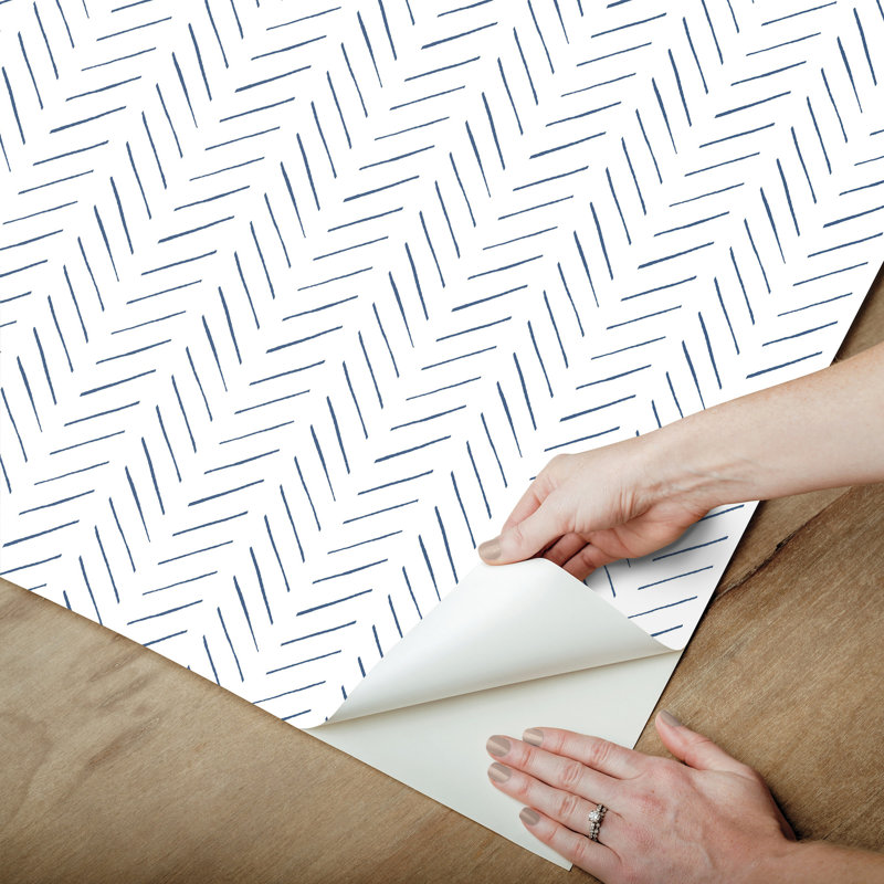 Papier peint Pick Up Sticks, blanc