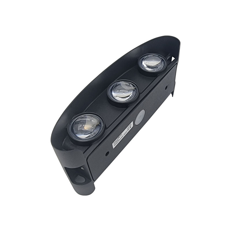 Mieisha Black 17cm H Integrated LED Outdoor Flush Mount