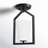 Bera Astri Glass Semi Flush Mount-1168082756