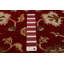 Tapis rouge foncé noué à la main One Of Kind Jamshidpour 6 pi 0 po x 6 pi 0 po