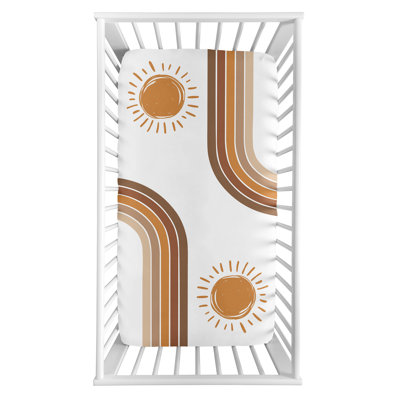 Boho Sun Photo Op Fitted Crib Sheet